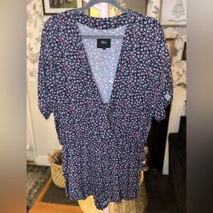 🖤Floral V-Neck Women Romper